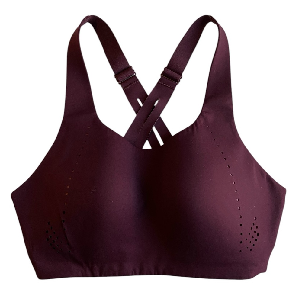 Lululemon Bra. EUC Plum Cross Back. Sz. 32DD